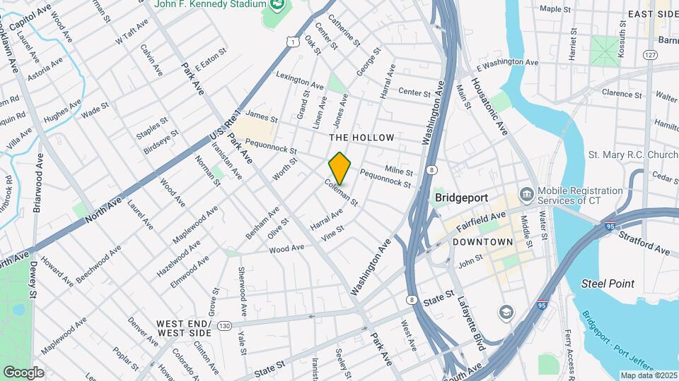 221 Coleman St Map and Location Details