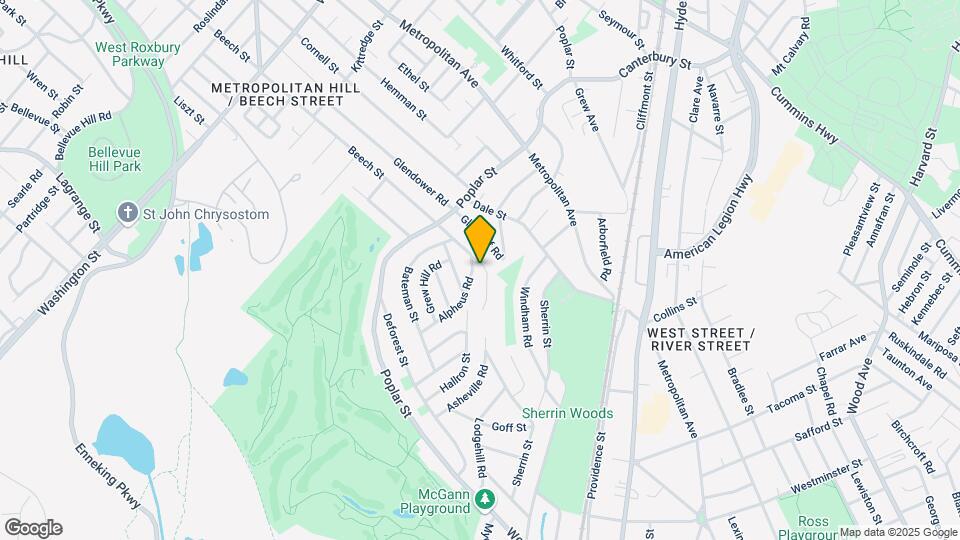 605 Beech St, Unit 2 Map and Location Details