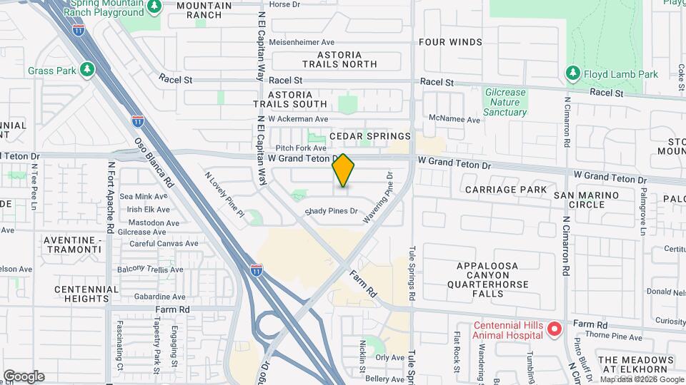 7905 Hollow Pine St Map and Location Details