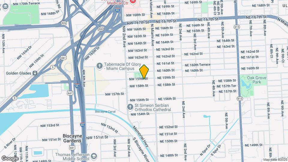 70 NW 159th St Mapa y Detalles de la Ubicación