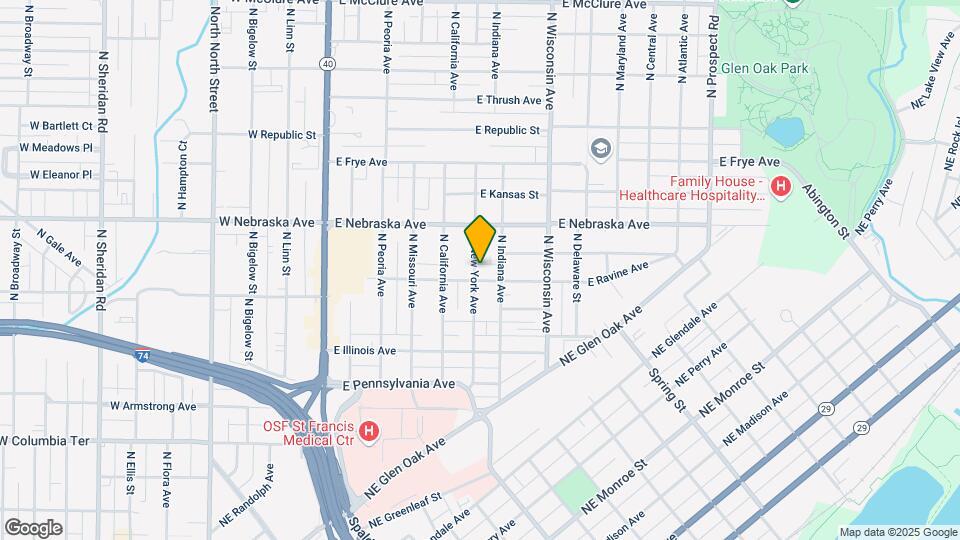 1804 N New York Ave Map and Location Details