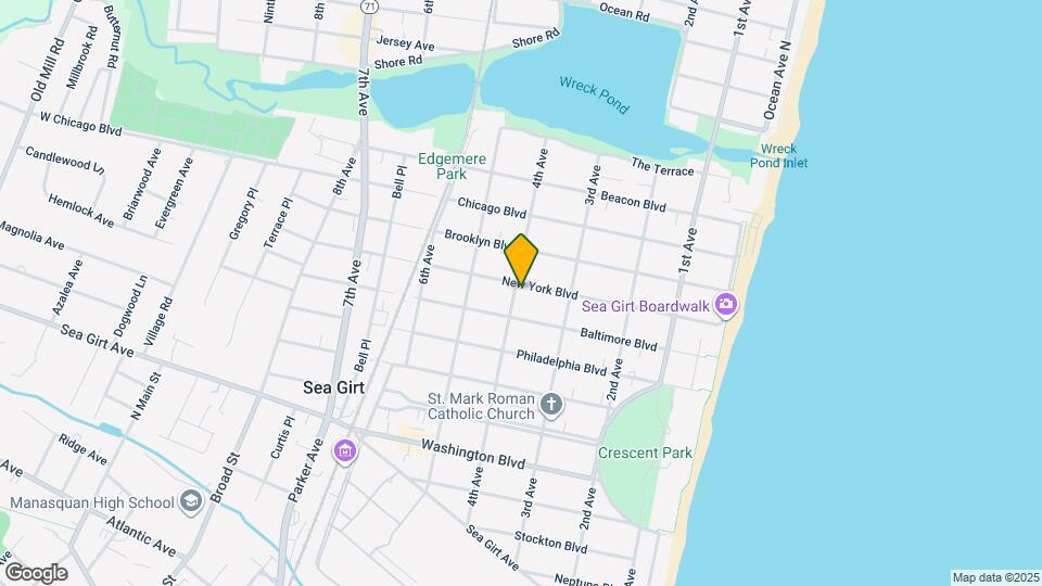 320 New York Blvd Map and Location Details