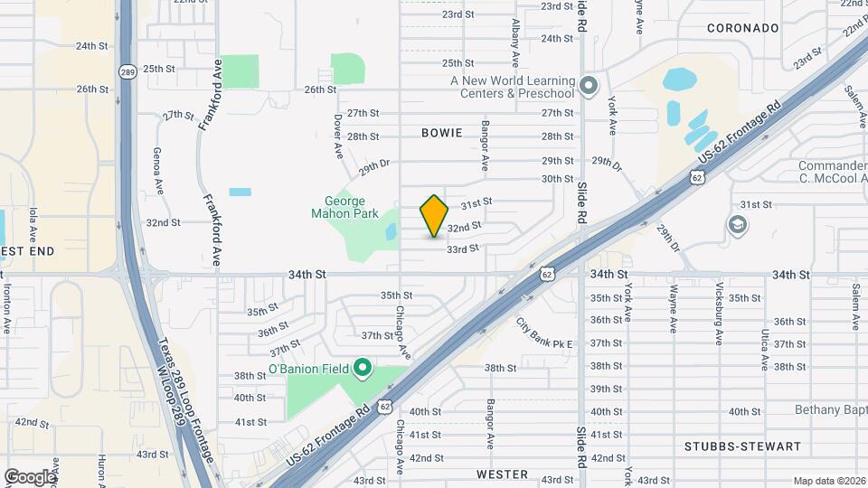 5422 33rd St Map and Location Details