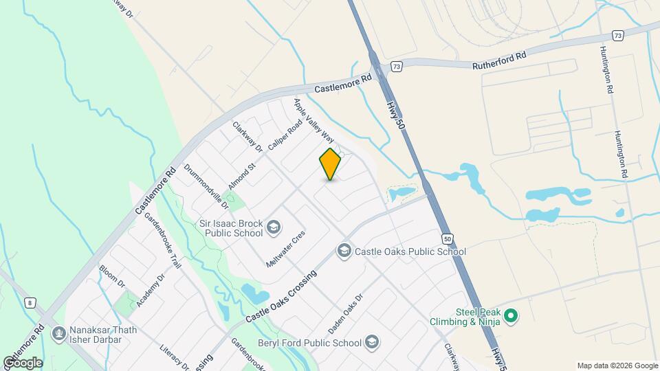 85 Aspermont Cres Map and Location Details