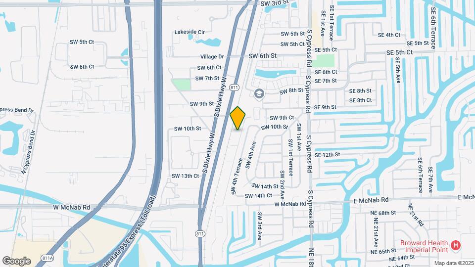 1065 S Flagler Ave-Unit -7G Mapa y Detalles de la Ubicación