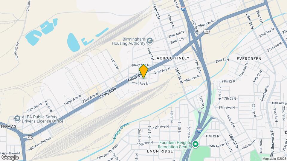 1212 21st Ave N Map and Location Details