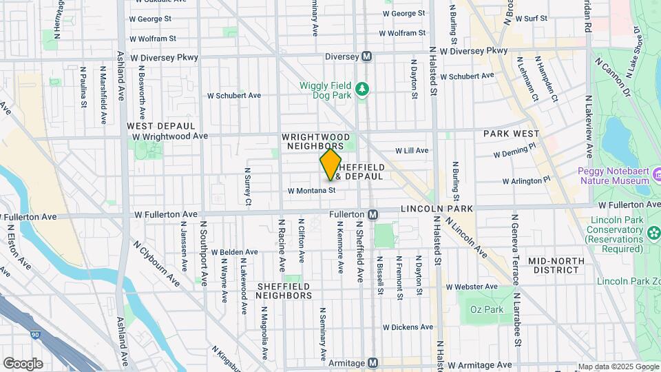 1044 W Montana St Map and Location Details