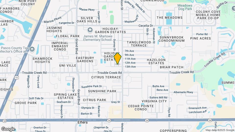 4541 Daphne St Map and Location Details