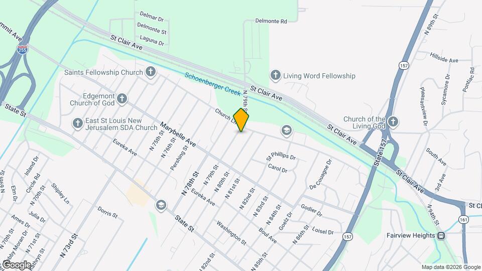 864 N 79th St Map and Location Details