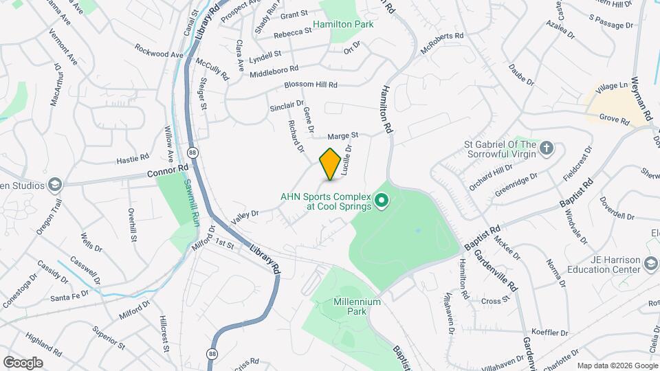 1541 Lucille Dr Map and Location Details