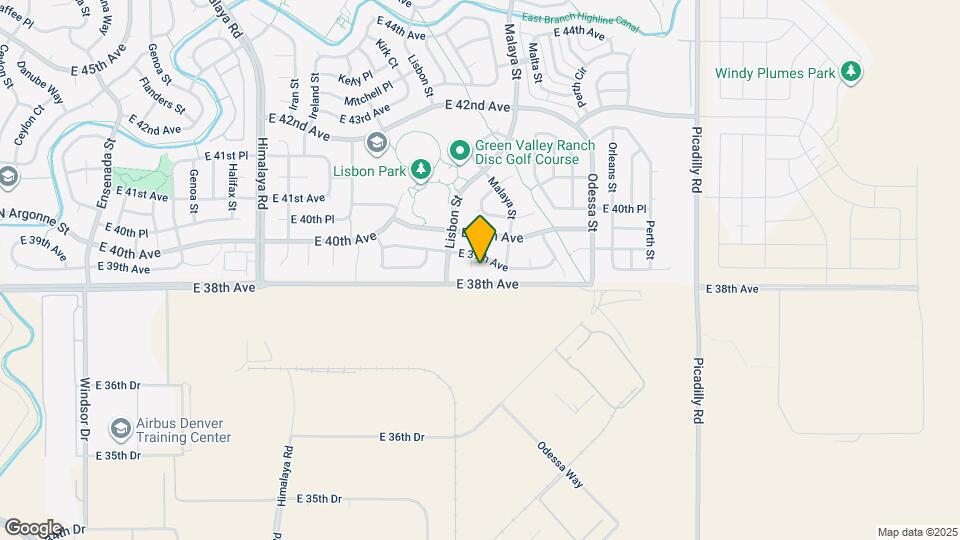 3850 Lisbon Ct Map and Location Details