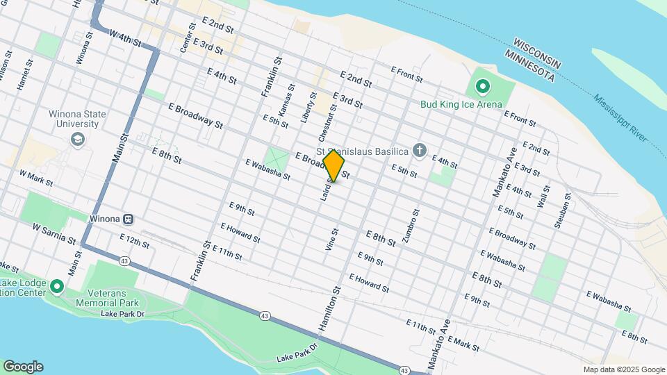 450 E Wabasha St Map and Location Details