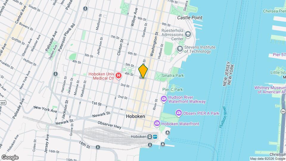 324 Washington St Map and Location Details