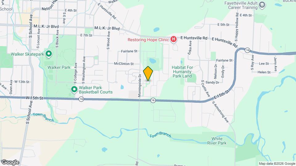 1236 S Nighthawk Ln Map and Location Details
