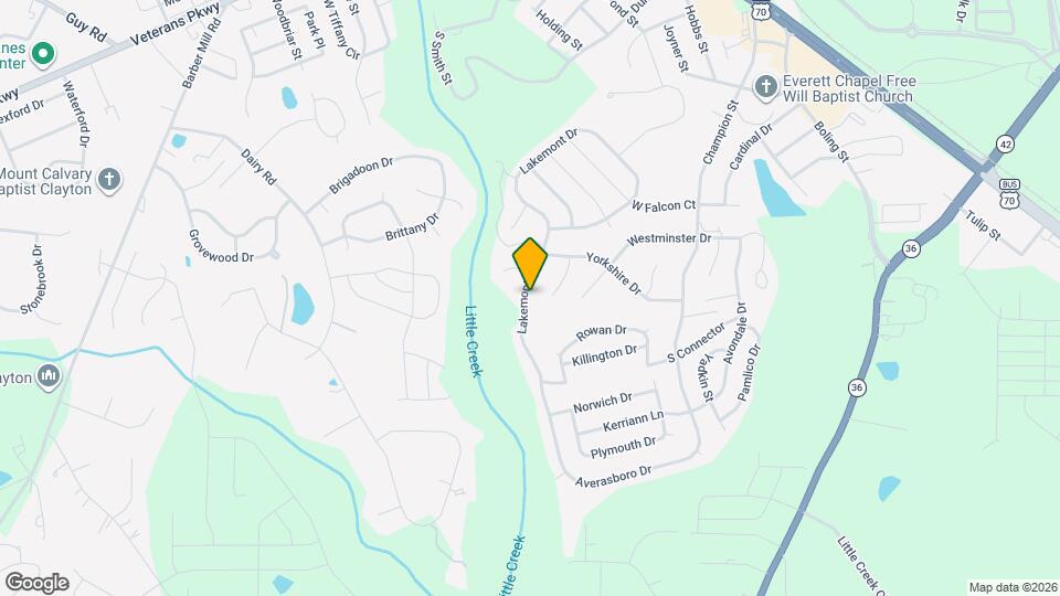 214 Lakemont Dr Map and Location Details