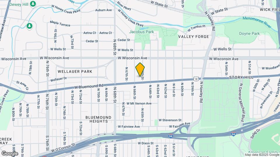517 N 65th St Map and Location Details