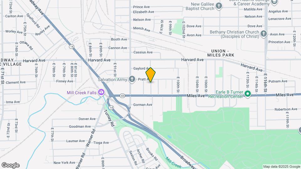 4154 E 95th St Map and Location Details