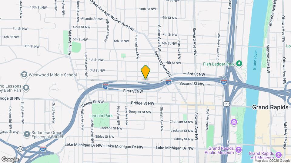 843 Second St NW Map and Location Details