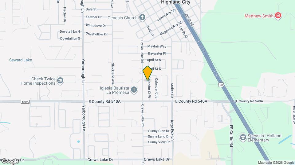 6035 Calendar Ct W Map and Location Details