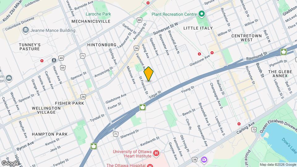 94 Fairmont Ave, Unit 2 Map and Location Details