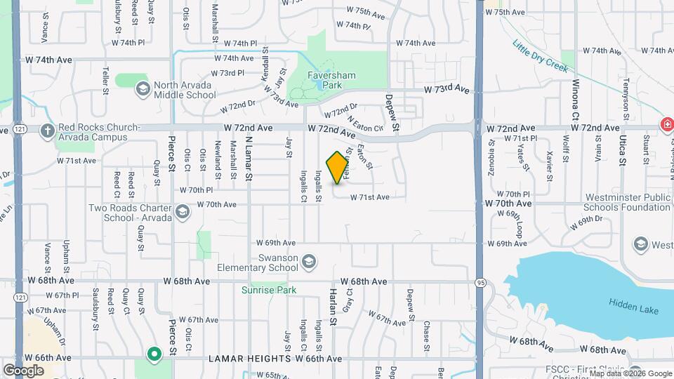 7110 Fenton Cir Mapa y Detalles de la Ubicación