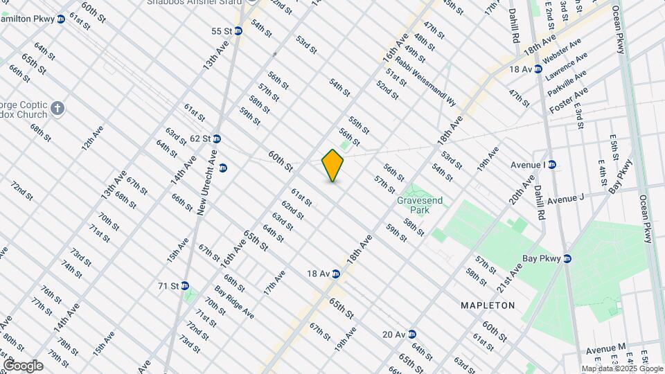 1668-1670 59th St Map and Location Details