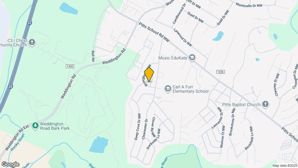 503 Riverglen Dr NW Map and Location Details