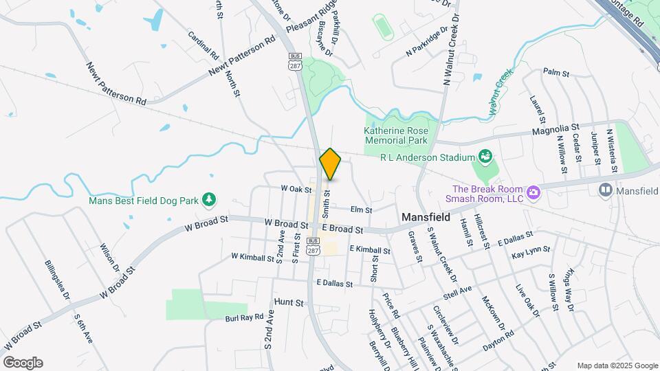 Mansfield Multifamily Smith & Elm Map and Location Details