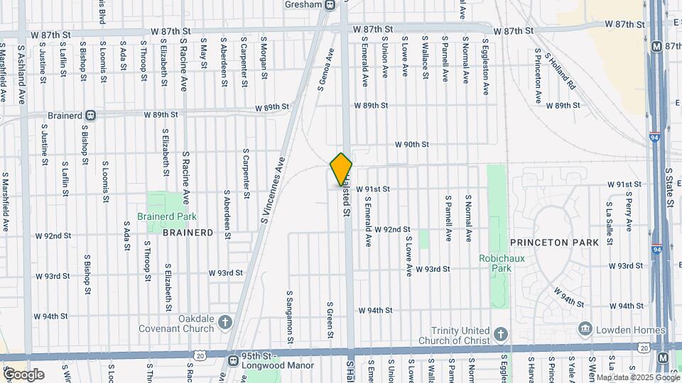 9100 S Halsted St Mapa y Detalles de la Ubicación