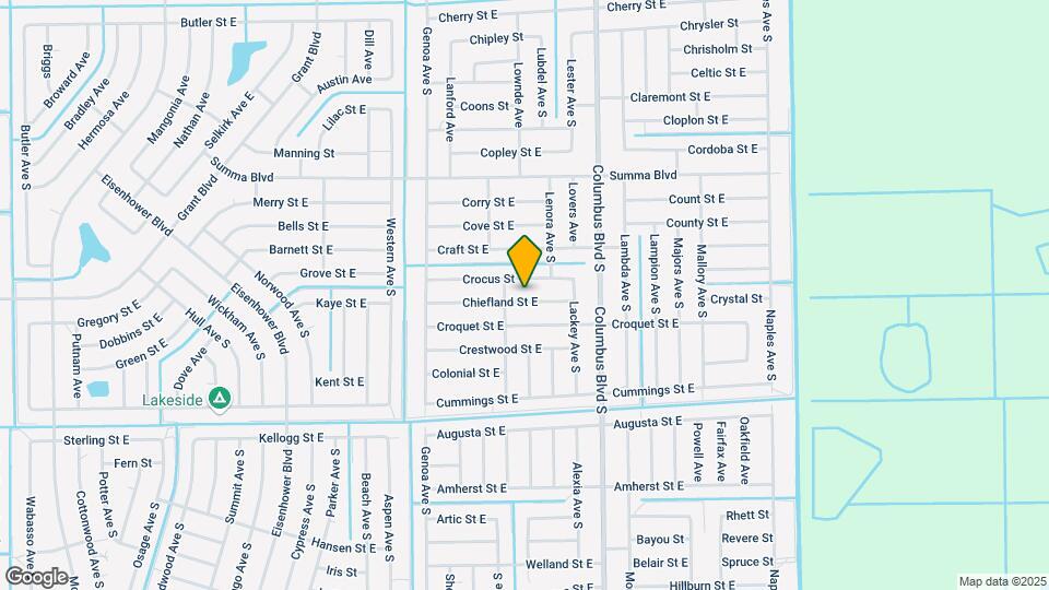 1135 Chiefland St E Map and Location Details