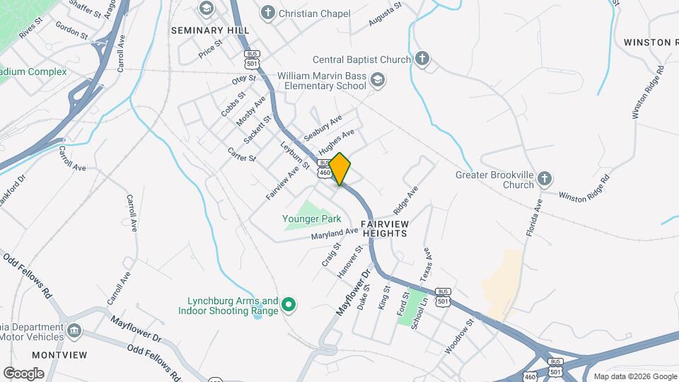 3301 Campbell Ave Map and Location Details