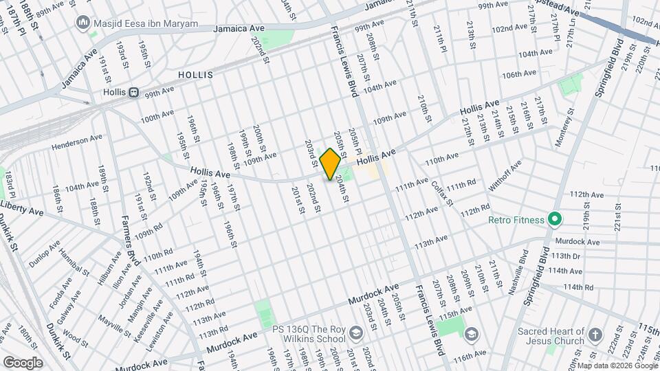 109-73 203rd St Map and Location Details