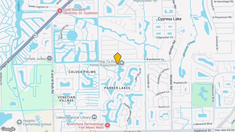 14561 Glen Cove Dr Map and Location Details