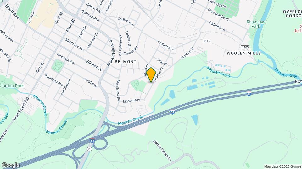 903 Nassau St Map and Location Details