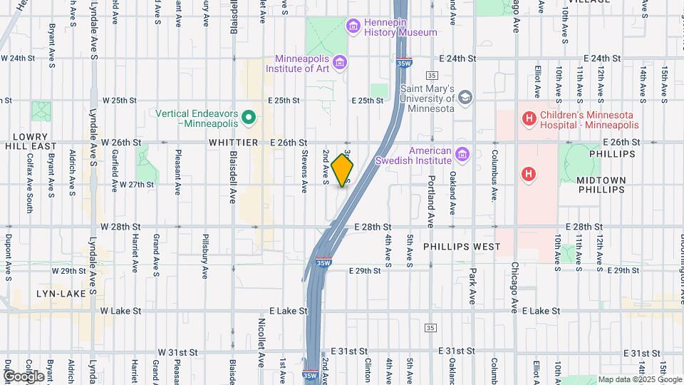 2700 3rd Ave S Map and Location Details
