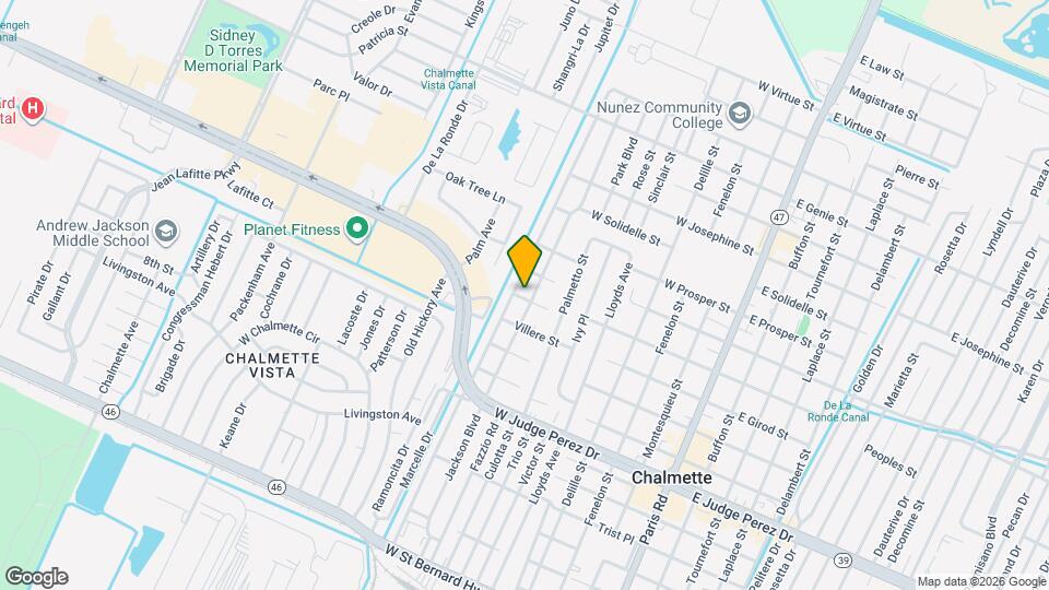 707 N Robertson St Map and Location Details