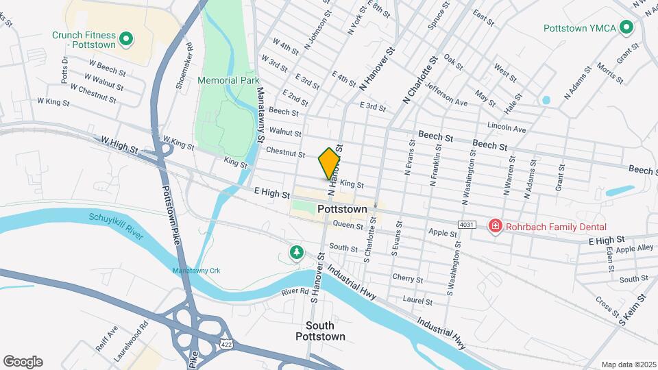 27 N Hanover St Map and Location Details