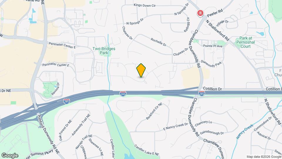 1574 Old Spring House Ln Map and Location Details