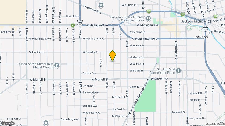 612 3rd St Map and Location Details