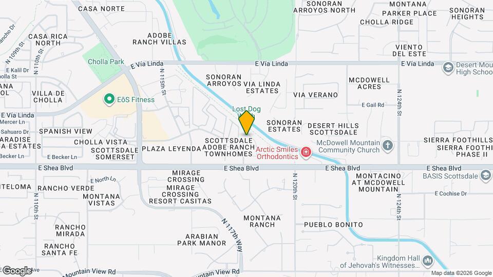 10860 N 118th Way Mapa y Detalles de la Ubicación