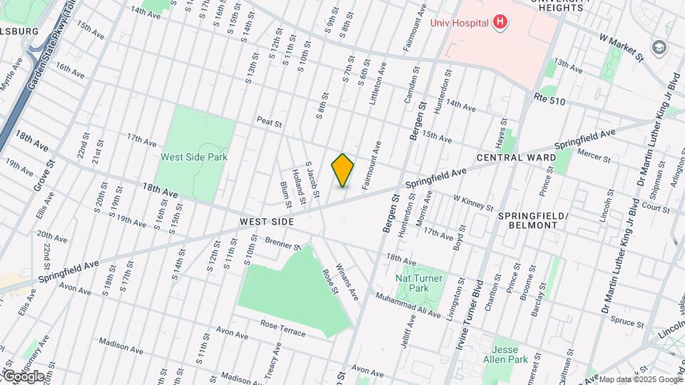 405 Littleton Ave Mapa y Detalles de la Ubicación