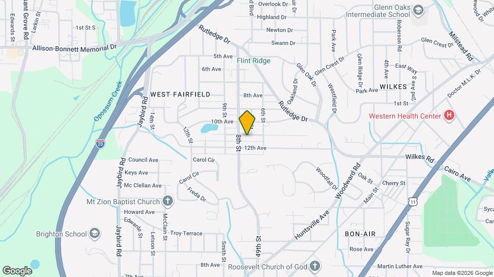 703 11th Ave Map and Location Details