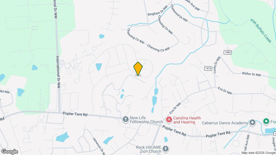 4239 Stream Dale Cir NW Map and Location Details