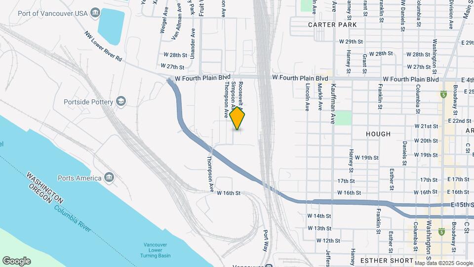 2017 Simpson Ave Map and Location Details