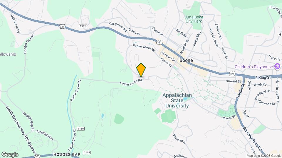 718 Poplar Grove Rd Map and Location Details