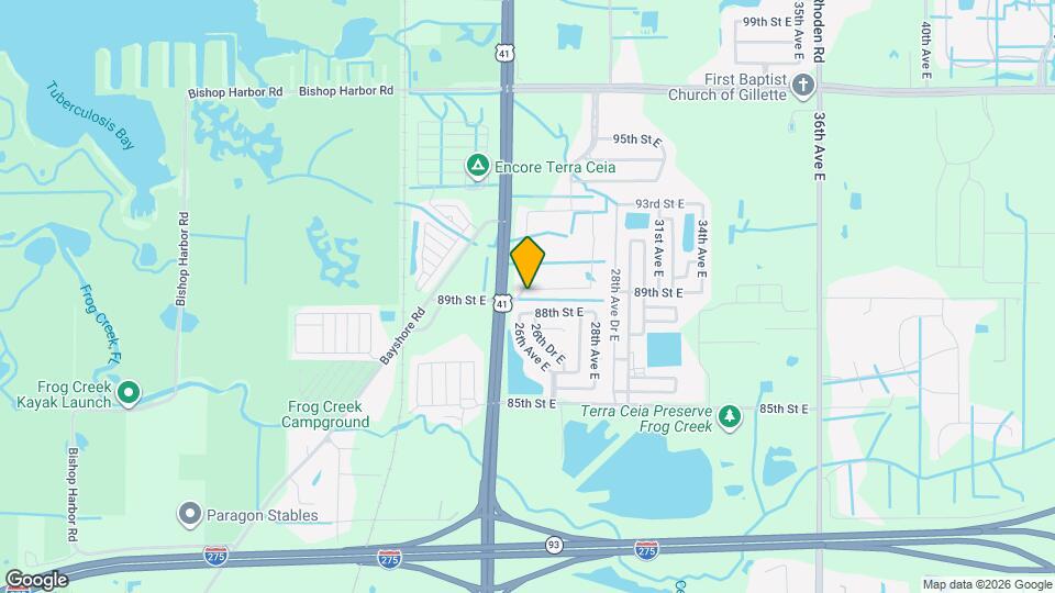 2896 89th St Cir E Map and Location Details