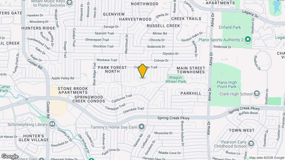 6500 Kiowa Ct Map and Location Details