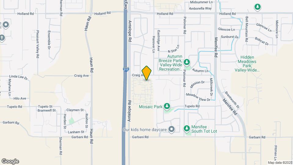 28167 Callie Wy Mapa y Detalles de la Ubicación