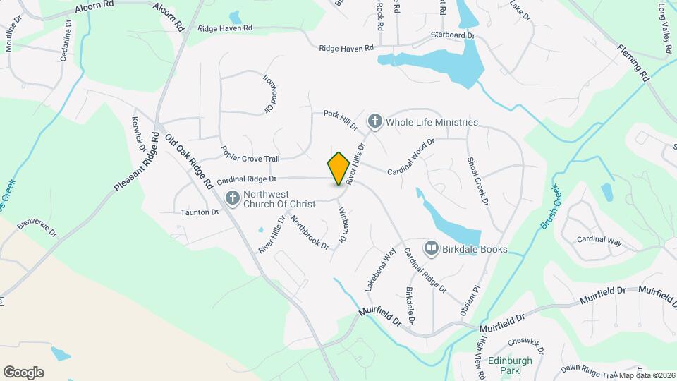 6706 River Hills Dr Mapa y Detalles de la Ubicación