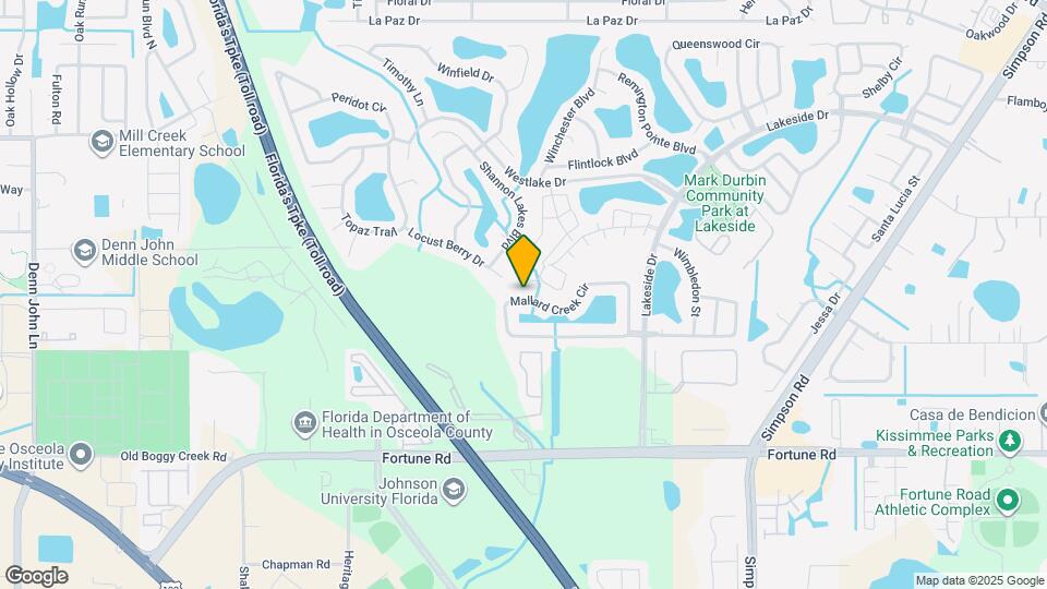 2184 Mallard Creek Cir Map and Location Details